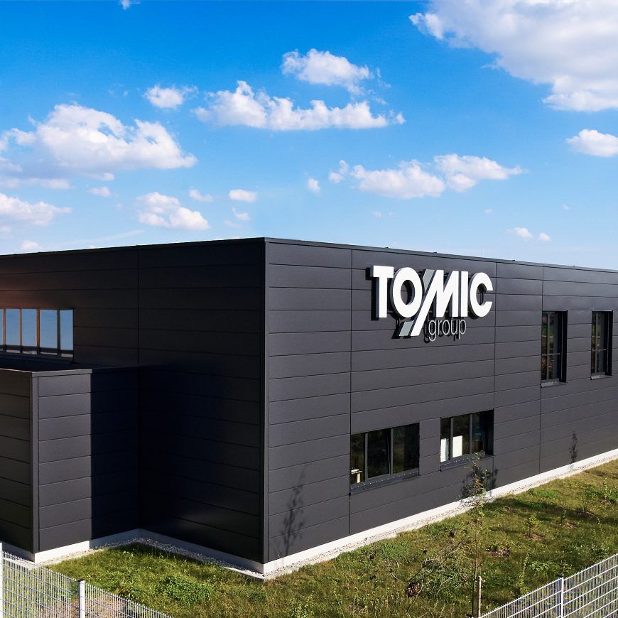 Werkstattgebäude von Tomic TEC